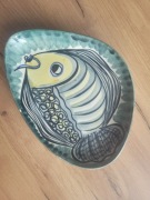 Patera fajans Włocławek "pikasiak" ryba