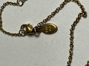 Pandora złoty 14k łańcuszek cienki 45