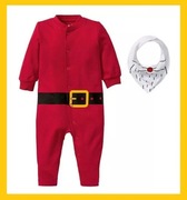 Świąteczny Pajacyk Mikołaj 74 / 80 