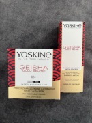 Krem do twarzy Yoskine Geisha 65+ dzień/noc i Yoskine Geisha krem pod oczy