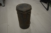 Puszka na niemiecką maskę przeciwgazową WCZESNY TYP