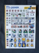 Safety Card / Karta Instrukcja Bezpieczeństwa MAY Ukraina Boeing 777-200ER