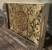 Tacka ozdobna mandal 3d