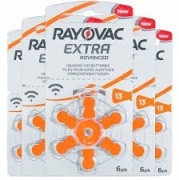 30x baterie słuchowe Rayovac 13