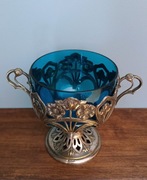 WMF Secesyjna cukiernica ze szklanym wkładem