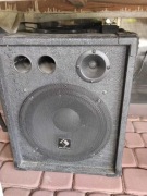 Kolumna 2drożna 100W+ wzmacniacz+ zasilacz