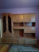 Drewniana meblościanka/segment - zestaw drewnianych mebli w bdb stanie