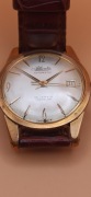 pozłacany Atlantic Automatic z Datownikiem 25 Jewels Incabloc  G20 Swiss