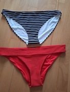 Zestaw, 2 pary majtek od stroju kąpielowego, H&m r. 46