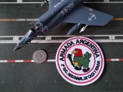 Naszywka Armada Argentina 2 Eskadra Super Etendard Falklandy rzep