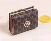 Nowy portfel damski. Brązowy 