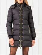 Versace Jeans Couture kurtka zimowa puchowa płaszcz złote dżety r IT 42