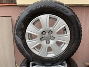 Alufelgi Audi 5x112 z oponami zimowymi Pirelli 215/65/16