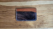 Borubar Skóroszyj - mini portfel / cardholder z Shell Cordovan 