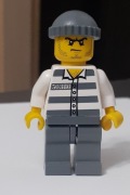 Lego Gry Police - Jail Prisoner 50380 Prison Stripes - game009