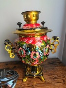 Samowar ręcznie malowany      