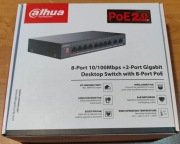 Switch Dahua DH-PFS3010-8ET-96 czarny PoE