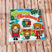 Książeczka na rzepy Toca Boca. Merry Christmas. Boże Narodzenie. 