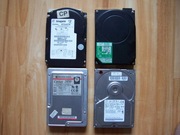 Pakiet starych zabytkowych dysków 3,5" z lat 80 i 90