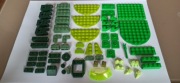 LEGO zielone klocki 