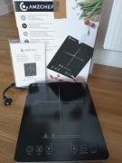 płyta indukcyjna marki AMZCHEF, model SK-20CB16T. 