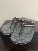 Klapki/Japonki Coach Zoe Webbed Flip Flop