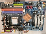 Płyta GA-K8NF-9-RH + procesor AMD ATHLON 64X2  + pamięci 2x513 MB, 2x 256MB