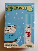 BELL XMAS SET 001 bronzer i błyszczyk ZESTAW
