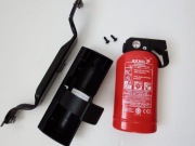 BMW OE Gaśnica Jockel z nowym kompletnym mocowaniem BMW X3 G01, X4 G02