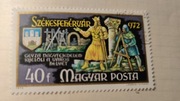 Znaczek pocztowy 40 filleròw Węgry 1972r