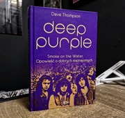 Dave Thompson Deep Purple Smoke on the Water - twarda oprawa