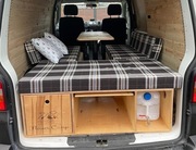 Zabudowa kempingowa- Kamper van -kamper w minutę