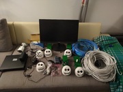 Zestaw monitoring BCS rejestrator + kamery