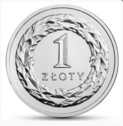 1 złoty 2025 r. z woreczka MW