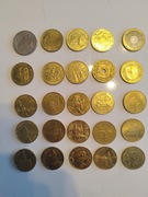 2 zł Sum, Zamek w Pieskowej Skale, i inne zestaw 102 sztuk 