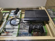 Konsola PS3 superslim 500gb, pad, okablowanie, dema gier (8)