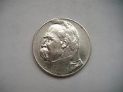 POLSKA MONETA 5 zł  1936 r. JÓZEF PIŁSUDSKI ( SREBRO )