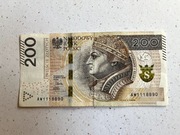 200 zł z unikalnym numerem