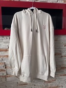 Bluza sukienka Missguided Playboy Magazine beżowa r.M