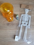 Czaszka kościotrup dekoracja Halloween 