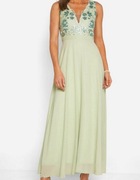 SUKIENKA DŁUGA Z KORONKĄ