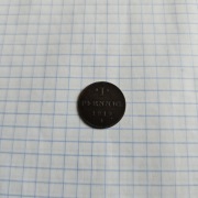 1 Pfenning 1819 Wolne Miasto Frankfurt 