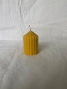 Naturalna świeczka z wosku pszczelego