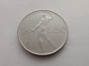Włochy 50 lirów 1963