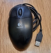 Logitech myszka optyczna przewodowa USB