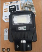Solarna lampa uliczna 100W z fotokomórką i pilotem 100 W