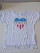 Levi's biała koszulka damska bawełniana r 164