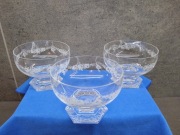 Pucharek do deserów Rosenthal Maria Kryształowa 3 szt
