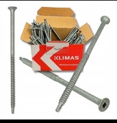 Wkręt samowiercący do termoizolacji 4,8x140 dach płaski do blach 100 szt.