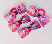 Zestaw do włosów komplet spinki spineczki frotki gumki Świnka Peppa Pepa